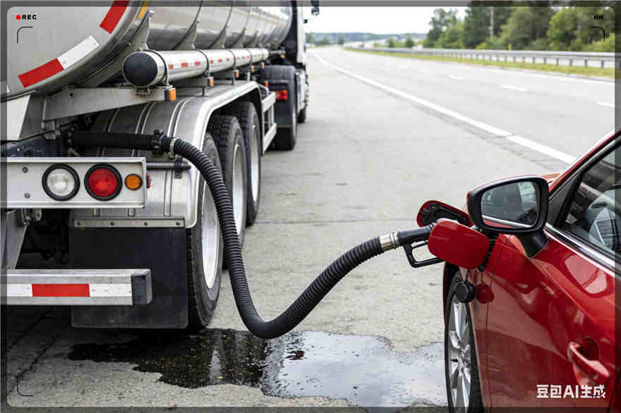 黄冈汽车救援送水案例